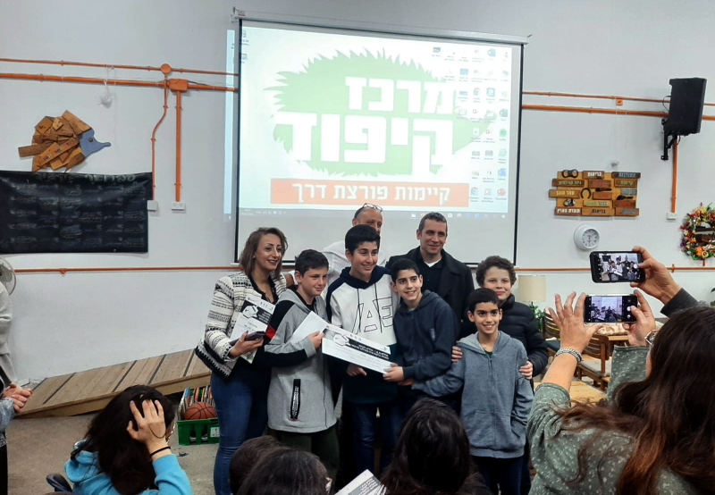 התלמידים הזוכים בתחרות