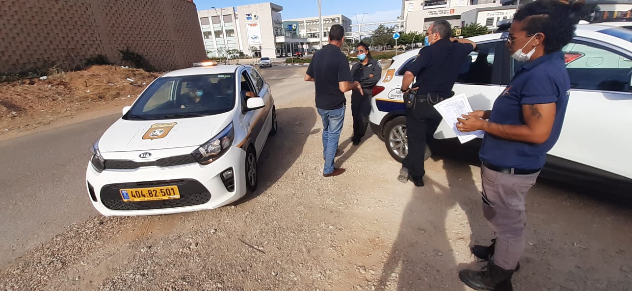 פעילות אכיפה במפעל בר און