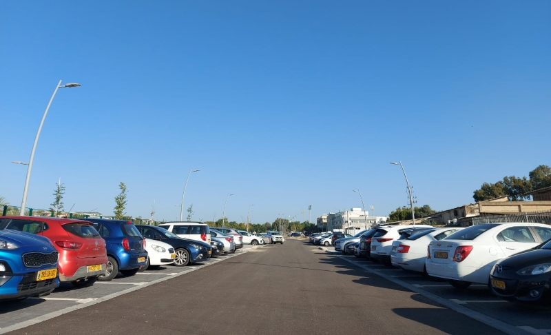 החניון החדש ברחוב התוכנה