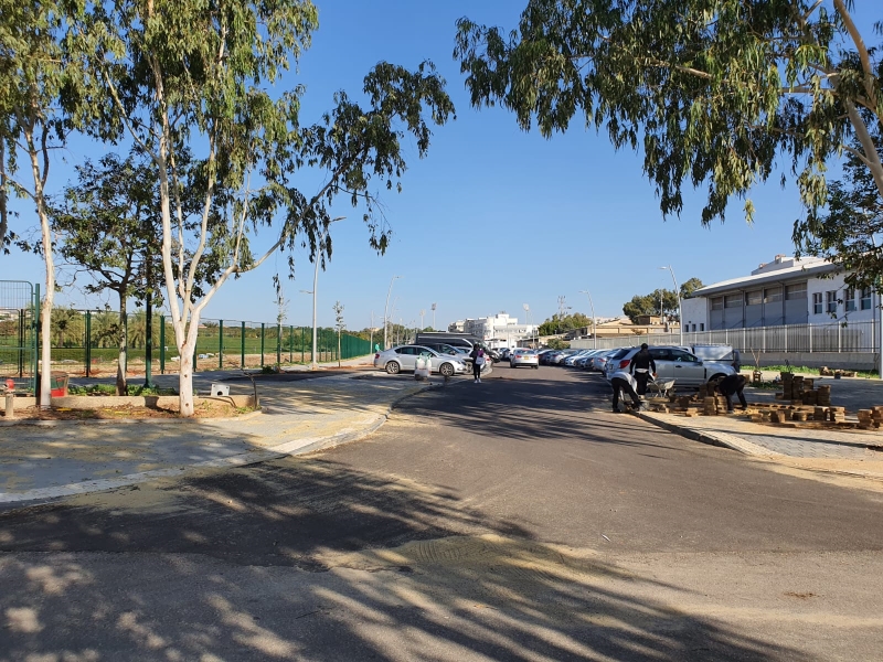 החניון החדש ברחוב התוכנה