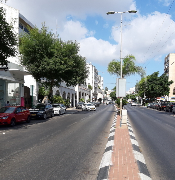 רחוב ויצמן כפר סבא