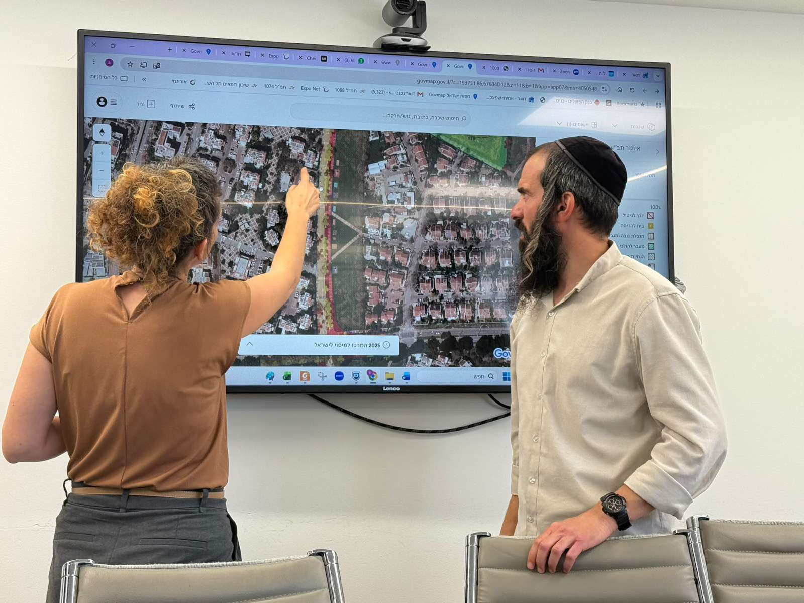 פגישה עם נציגי שכונת המוביל 