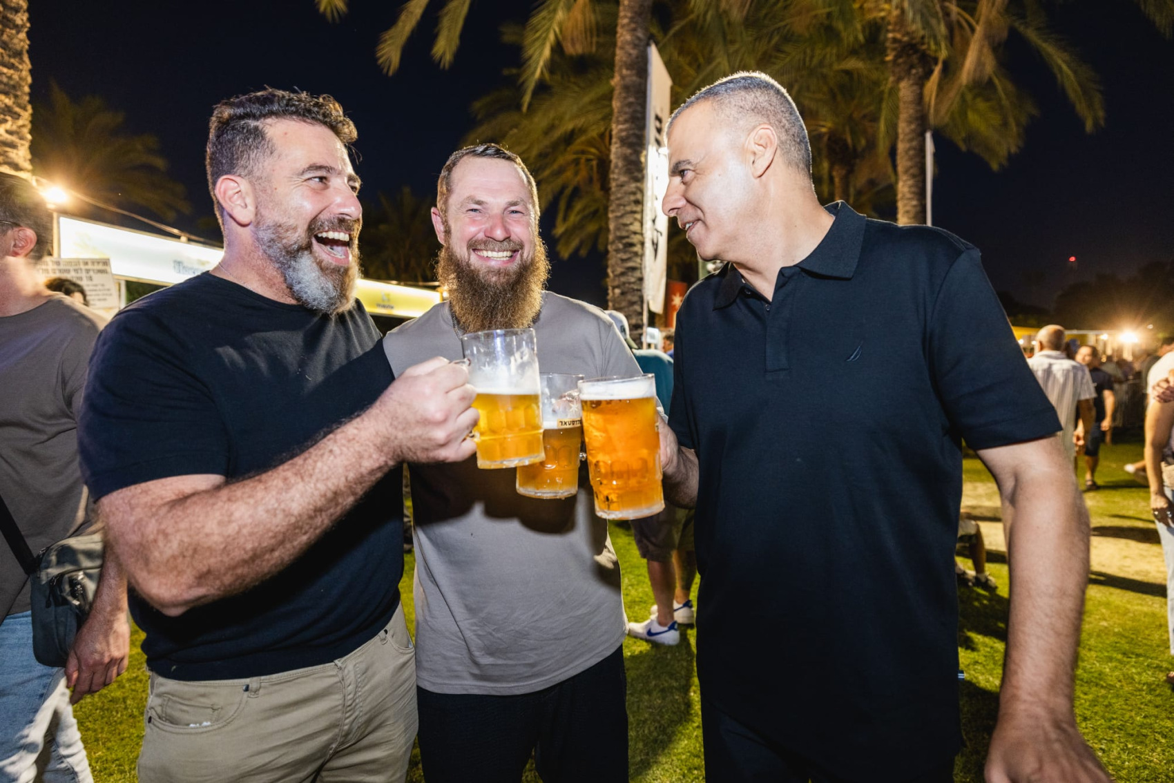 ראש העיר רפי סער בפסטיבל הבירה של כפר סבא