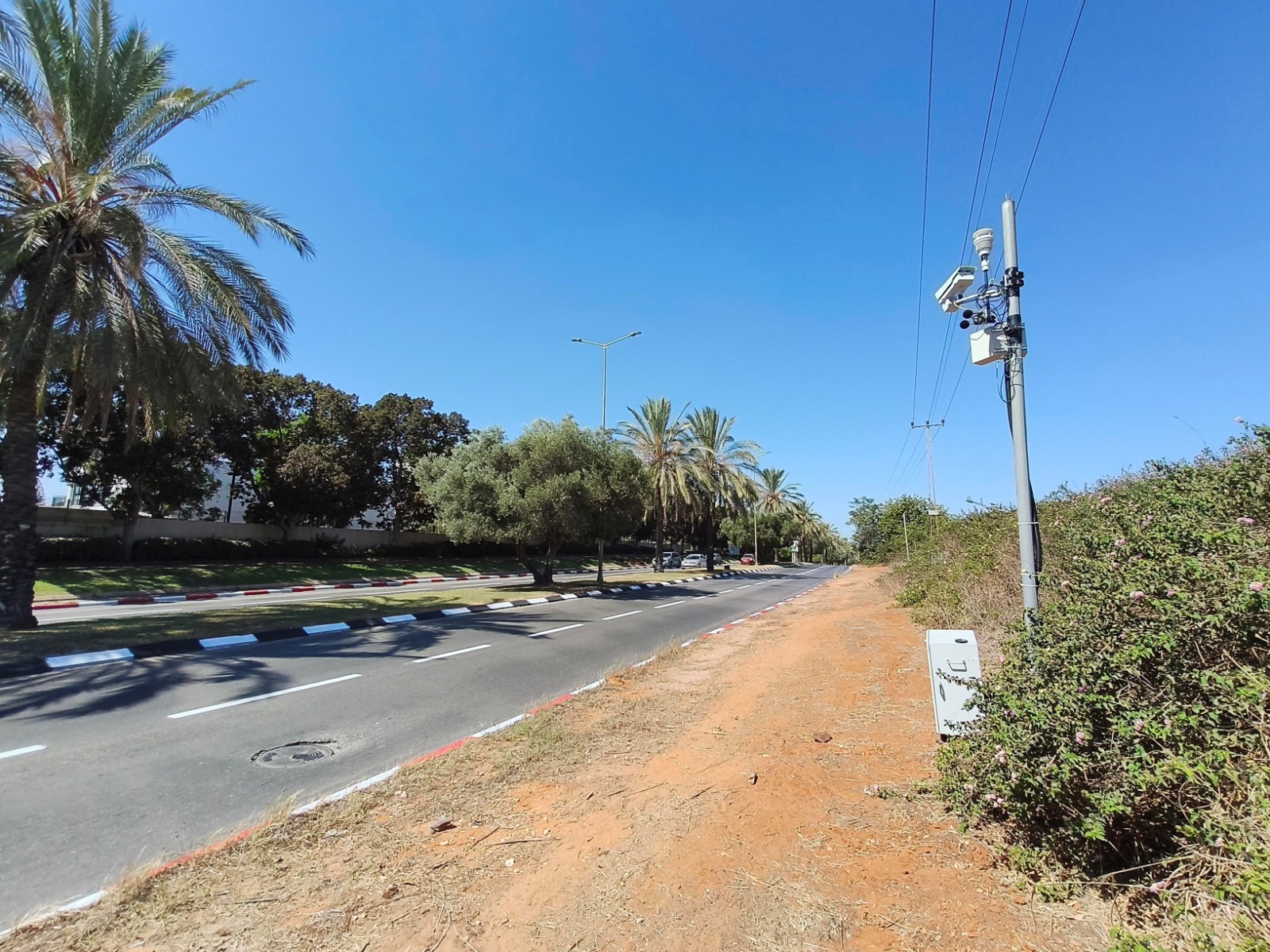 מערכות החיישנים שהוצבו בעיר