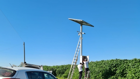 מתקינים מצלמות ביטחון במזרח העיר