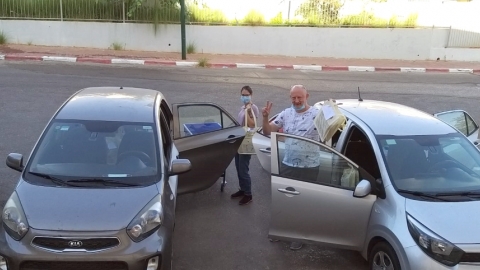משלוחי ספרים מהספרייה בסגר הקודם
