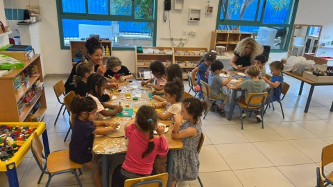 פעילות השרמטפיות לילדי עובדי בית החולים מאיר בכפר סבא