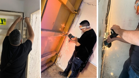 ישראל וקנין בביצוע תיקונים במרחבים מוגנים פרטיים