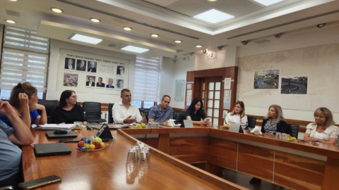 מפגש השקת מיזם סיטיזן אימפקט בחודש יוני האחרון בעיריית כפר סבא