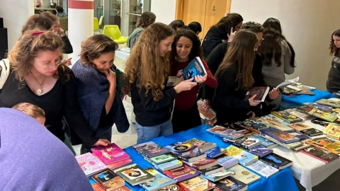 יריד ספרים יד שנייה בכפר סבא ביוזמת מועצת הנוער העירונית