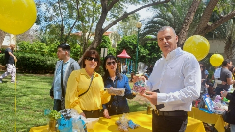 יריד חוזרים לחיים של עיריית כפר סבא למען פצועי המלחמה
