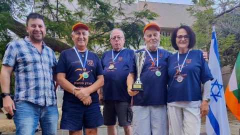 טורניר הפטאנק האזורי שהתקיים בכפר סבא