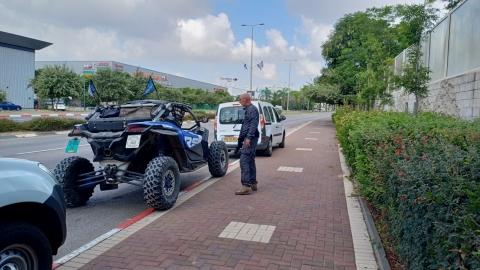 מבצע משולב לתפיסת עבירות רכב בכפר סבא