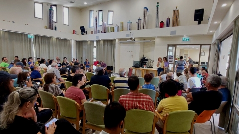 סיום שנת פעילות של פרויקט מדוושים בפארק כפר סבא
