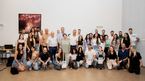הענקת מלגות ספיר לסטודנטים כפר סבאיים בשנה שעברה