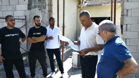 סיור שיפוצי קיץ במוסדות חינוך בעיר