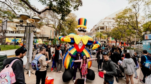 פורים קהילתי בשנה שעברה בכפר סבא