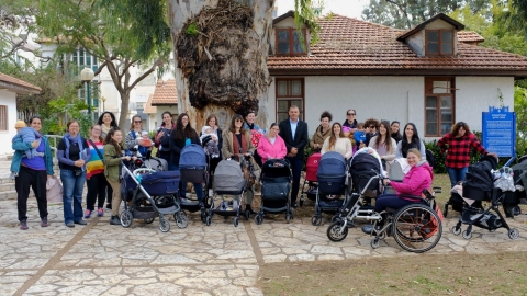 ראש העיר ותושבות כפר סבא באירועי חודש האישה בשנה שעברה 