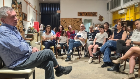 אירועי זיכרון בסלון בעיר בשנה שעברה 