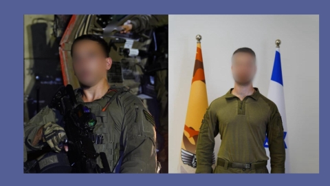 שני החיילים תושבי כפר סבא שנבחרו למצטייני גדוד פנתר בחטיבת אפריים