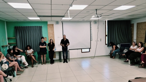 מפגש היערכות לפתיחת שנת הלימודים בבית הספר קשת