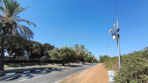 מערכות החיישנים שהוצבו בעיר