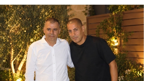 ראש העיר רפי סער ולירן ליאני
